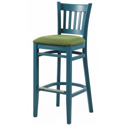 Masifart Promen Lüks Çıtalı Bar Sandalyesi 