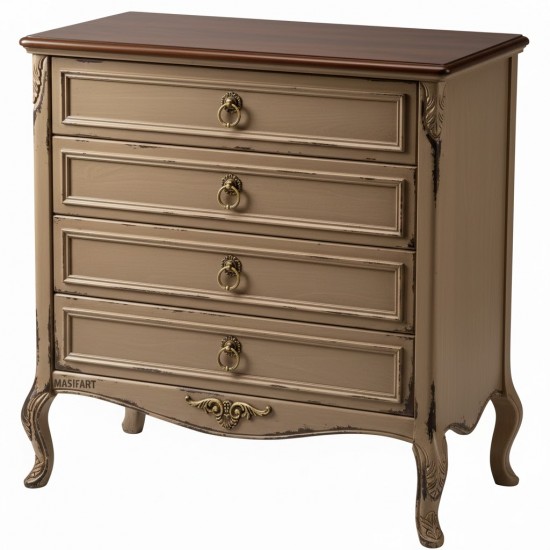 Masifart Tavian Efes Oymalı Şifonyer 