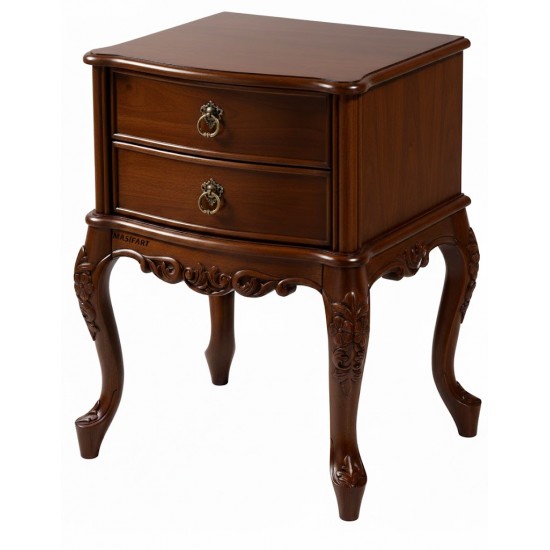 Masifart Aerab Barcelona Dar Oymalı Komodin 