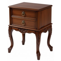 Masifart Concori King Dar Oymalı Komodin 