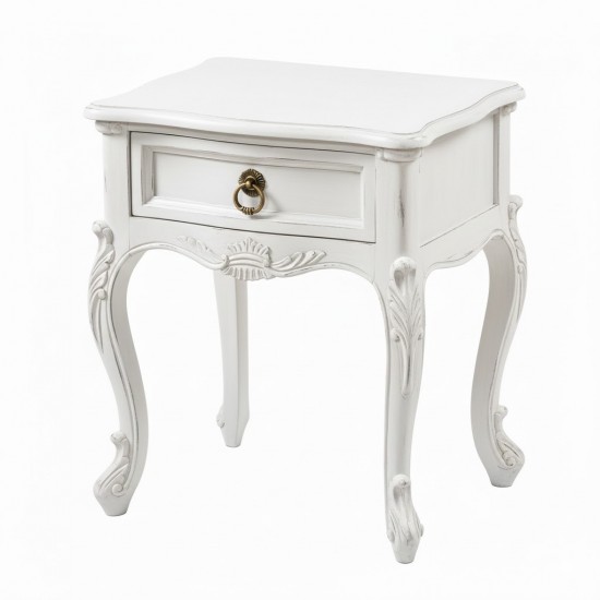 Masifart Octav Tek Çekmeceli Kristal Komodin 