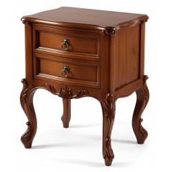 Masifart Pirmin Çift Çekmeceli Kristal Komodin 