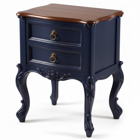 Masifart Pirmin Çift Çekmeceli Kristal Komodin 