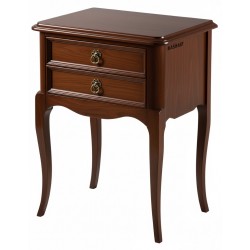 Masifart Timae Rustik Çift Çekmeceli Komodin 