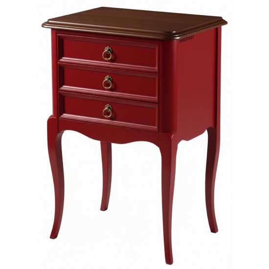 Masifart Vítal Rustik 3 Çekmeceli Komodin 