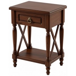 Masifart Agnus Çarpı Tornalı Komodin 