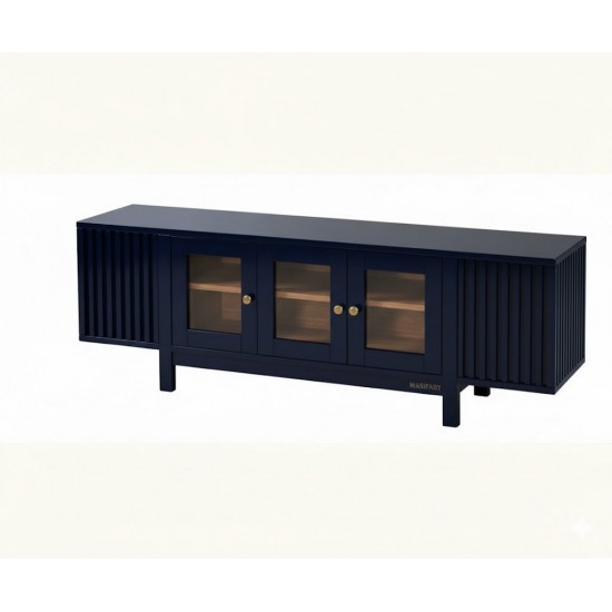 Masifart Magna 180 Lik Açık Zenit Tv Sehpası Cilasız Ham