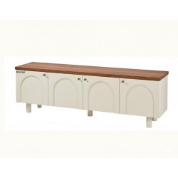 Masifart Nigria Kubbeli Tv Ünitesi Cilasız Ham