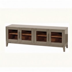 Masifart Ceviz 180 Lik Konik Tv Ünitesi Cilasız Ham