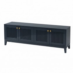 Masifart Ceviz 180 Lik Çıtalı Konik Tv Ünitesi Cilasız Ham