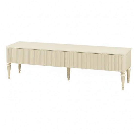 Masifart Martius 180 Lik Stil Tv Sehpası Cilasız Ham