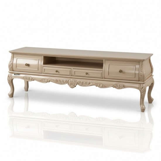 Masifart Olere 180 Lik Gül Tv Ünitesi Cilasız Ham