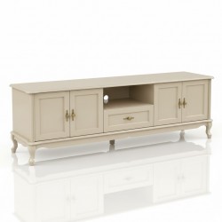 Masifart Leandra 180 Lik Lükens Tv Sehpası Cilasız Ham