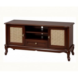 Masifart Melinda Hasırlı 120 Lik Lükens Tv Ünitesi Cilasız Ham