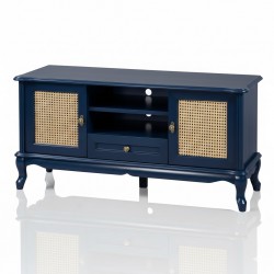 Masifart Melinda Hasırlı 120 Lik Lükens Tv Ünitesi Cilasız Ham