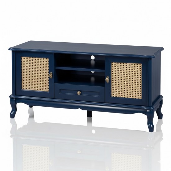 Masifart Melinda Hasırlı 120 Lik Lükens Tv Ünitesi Cilasız Ham