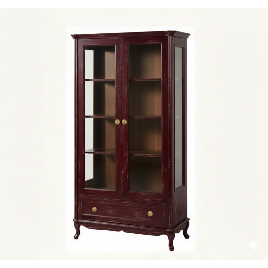 Masifart Dirca Boy Camlı Vitrin 