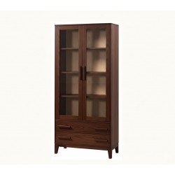 Masifart Aerenia Konik Çekmeceli Kapaklı Kitaplık 