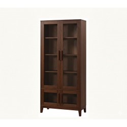 Masifart Hylan Konik Kapaklı Camlı Kitaplık 