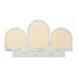 Masifart Candido Hasırlı London Başlık Cilasız Ham