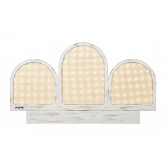 Masifart Candido Hasırlı London Başlık Cilasız Ham