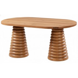 Masifart Seneca 160 Lık Class Konik Oval Yemek Masası 