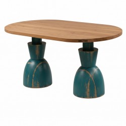 Masifart Sout 200 Lük Oscar Oval Yemek Masası 