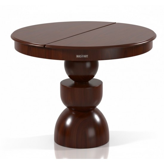 Masifart Abby 100 Lük Yuvarlak Kupa Açılır Yemek Masası 