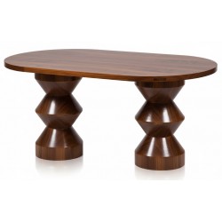 Masifart Alga 160 Lık Elmas Oval Yemek Masası 