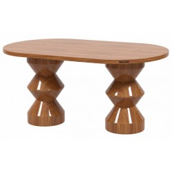 Masifart Alga 180 Lik Elmas Oval Yemek Masası 