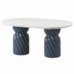 Masifart Cinara 200 Lük Burgu Oval Yemek Masası 