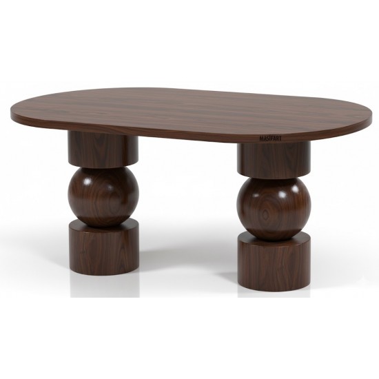 Masifart Eftina 160 Lık Bohem Oval Yemek Masası 