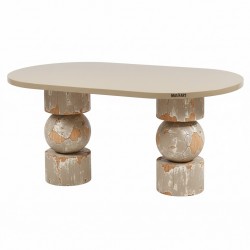 Masifart Eftina 200 Lük Bohem Oval Yemek Masası 