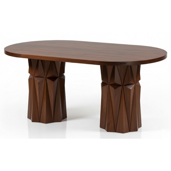 Masifart Albert 160 Lık Lexus Oval Yemek Masası 