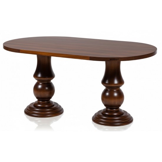 Masifart Orabil 160 Lık Vazo Oval Yemek Masası 