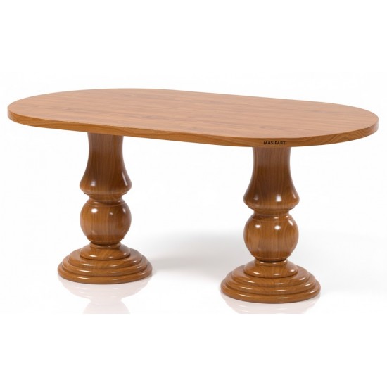 Masifart Orabil 180 Lik Vazo Oval Yemek Masası 