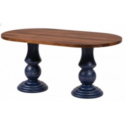 Masifart Orabil 200 Lük Vazo Oval Yemek Masası 