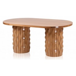 Masifart Junior 180 Lik Bonus Oval Yemek Masası 