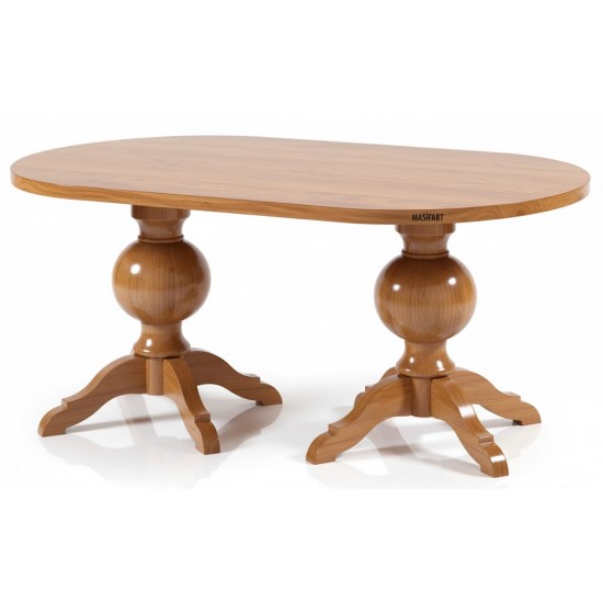 Masifart Angy 180 Lik Lord Oval Yemek Masası 