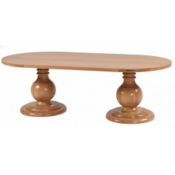 Masifart Justus 200 Lük Gana Oval Yemek Masası 