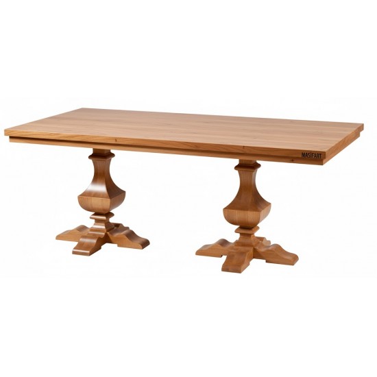 Masifart Carme 200 Lük Kesme Dikdörtgen Yemek Masası 