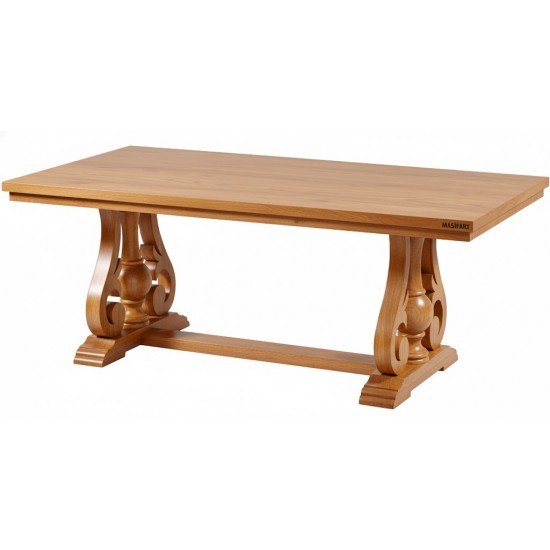 Masifart Agrippi 200 Lük İnci Dikdörtgen Yemek Masası 