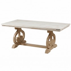 Masifart Laurent 240 Lık Nota Dikdörtgen Yemek Masası 