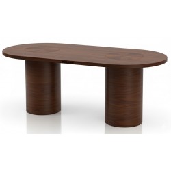 Masifart Vespa Truva Oval Yemek Masası 