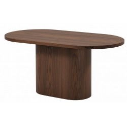 Masifart Nimbus 160 Lık Meşe Ufo Oval Yemek Masası 