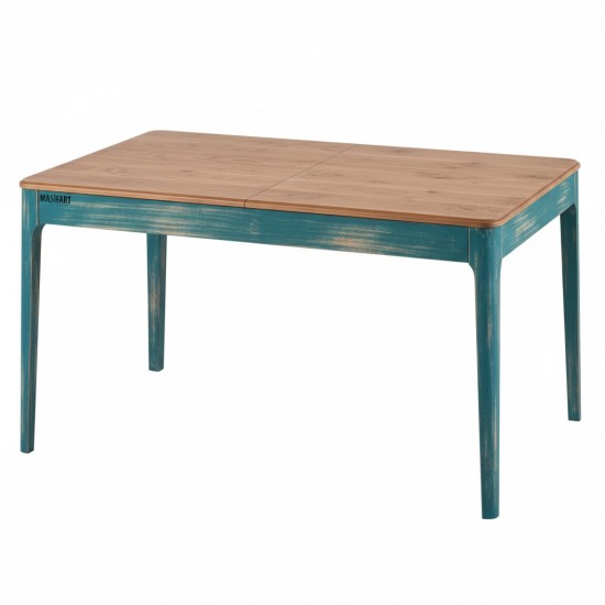 Masifart Silver 140 Lık Soft Açılır Yemek Masası 