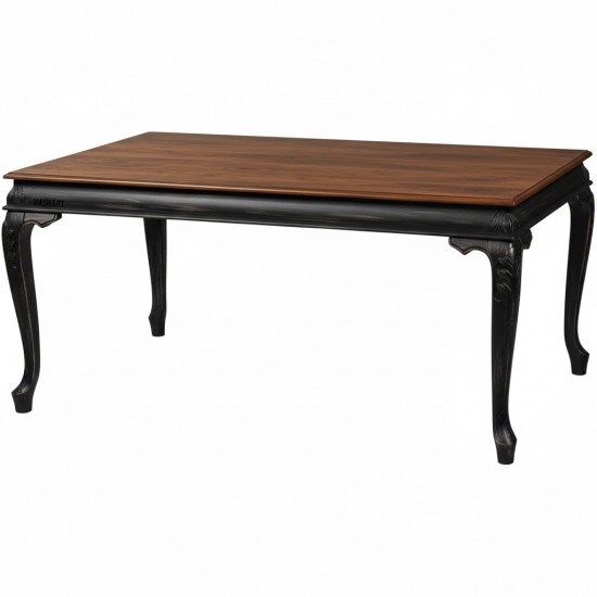 Masifart Novella 170 Lik Sabit Bombeli Oymalı Yemek Masası 