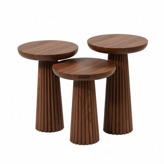 Masifart Maxry Fitilli Mantar Zigon Sehpa 