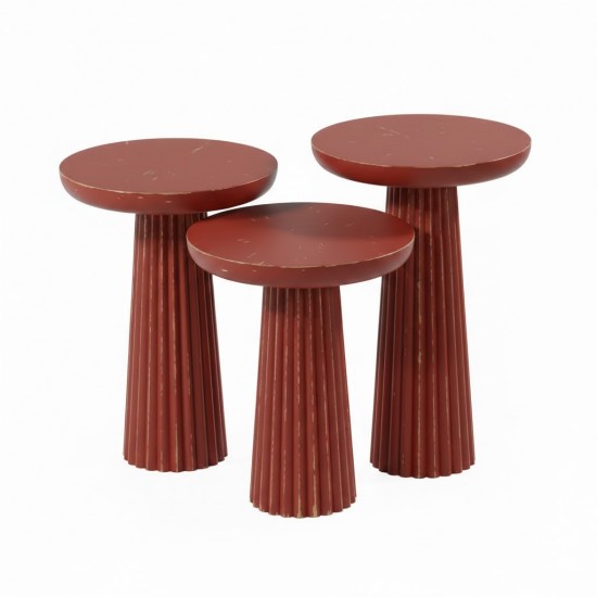 Masifart Maxry Fitilli Mantar Zigon Sehpa 