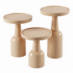 Masifart Silent Torna Mantar Zigon Sehpa 